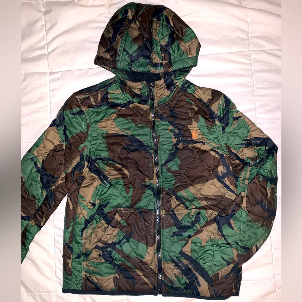 POLO RL JACKET— BOYS SZ 10-12— LIKE NEW!